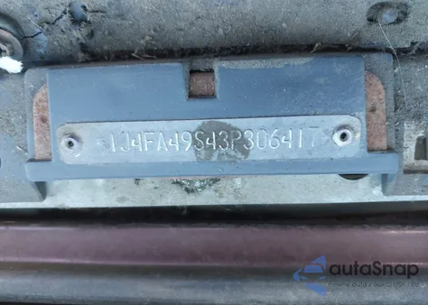 2003 Jeep Wrangler Sport from USA, damaged, VIN 1J4FA49S43P306417